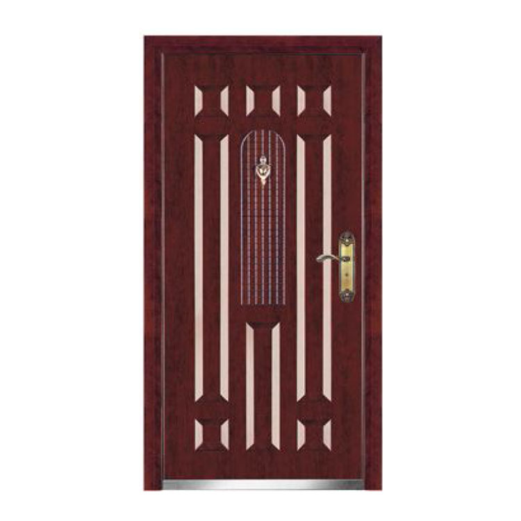 Porte d'entrée de jardin en bois normale