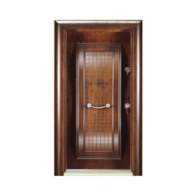 Porte blindée en bois d'acier d'épissage de ménage Italie