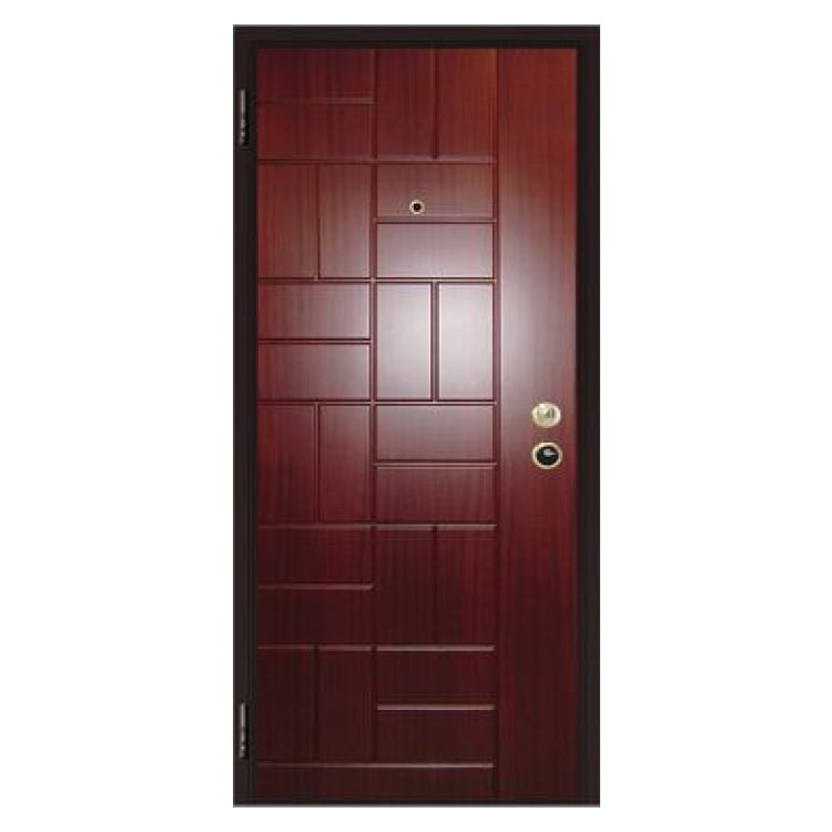 Portes de sécurité italiennes en acier et en bois Aromred Door