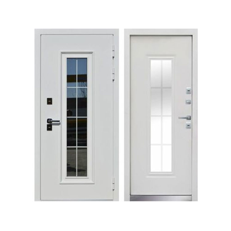 Porte d'entrée extérieure en acier russe