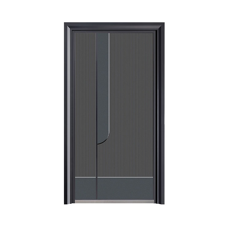 Bande verticale de porte de réservoir avec alliage de zinc