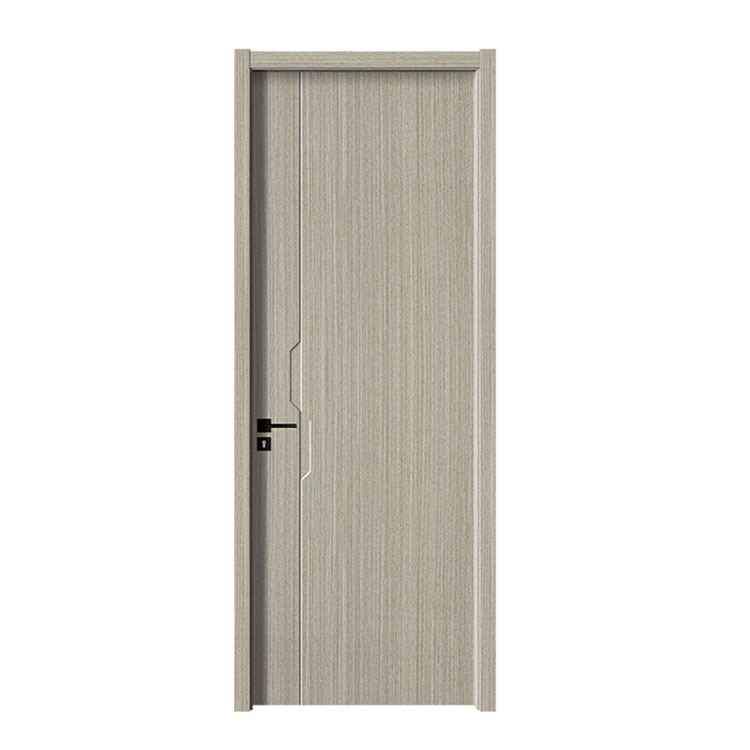 Portes intérieures WPC de chambre à coucher anti-mouches avec surface finie